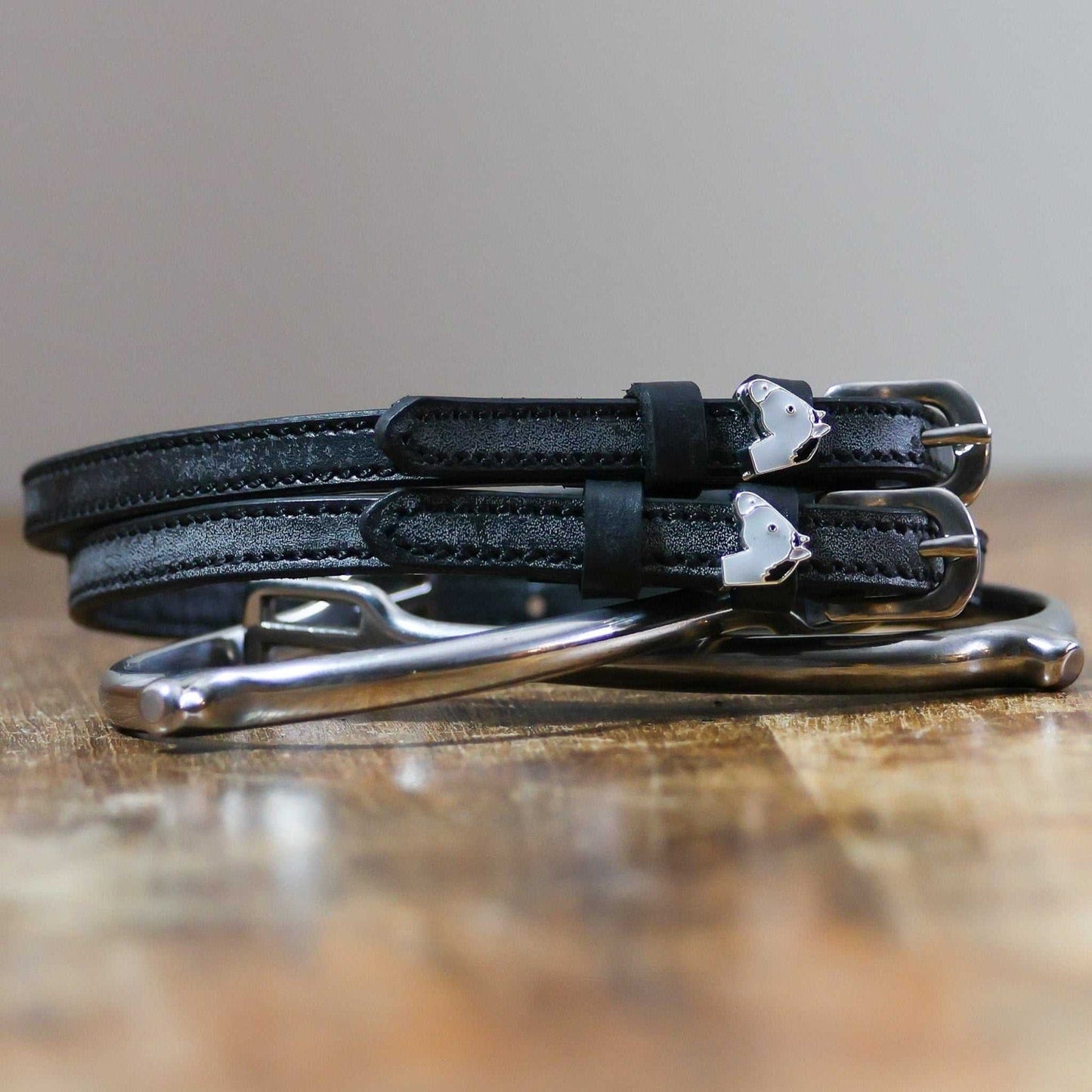 ManeJane Spur Straps Spur Straps- Horse (Grey) equestrian team apparel online tack store mobile tack store custom farm apparel custom show stable clothing equestrian lifestyle horse show clothing riding clothes ManeJane Frogger Spur Straps horses equestrian tack store