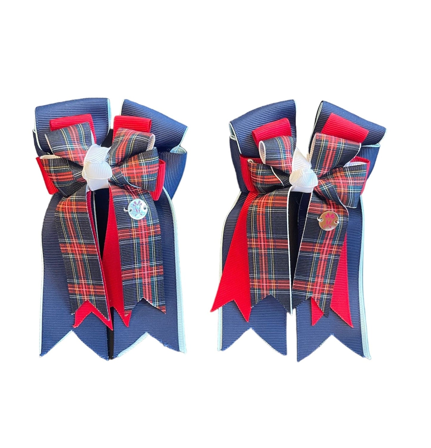 Ponytail Bows Online 3" Tails PonyTail Bows- Prep School equestrian team apparel online tack store mobile tack store custom farm apparel custom show stable clothing equestrian lifestyle horse show clothing riding clothes PonyTail Bows- Prep School horses equestrian tack store