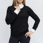 TKEQ sweater Black/White / XS TKEQ- Sweater (Essential Contrast Crewneck) equestrian team apparel online tack store mobile tack store custom farm apparel custom show stable clothing equestrian lifestyle horse show clothing riding clothes TKEQ- Sweater (Essential Contrast Crewneck) horses equestrian tack store