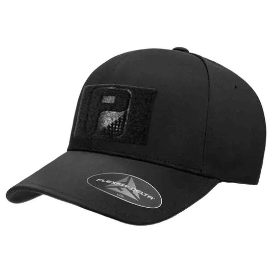 pull patch Hats Black / Small/Medium Pull Patch- Flex Fit (Delta Curved Bill) equestrian team apparel online tack store mobile tack store custom farm apparel custom show stable clothing equestrian lifestyle horse show clothing riding clothes Pull Patch- Flex Fit (Delta Curved Bill) horses equestrian tack store