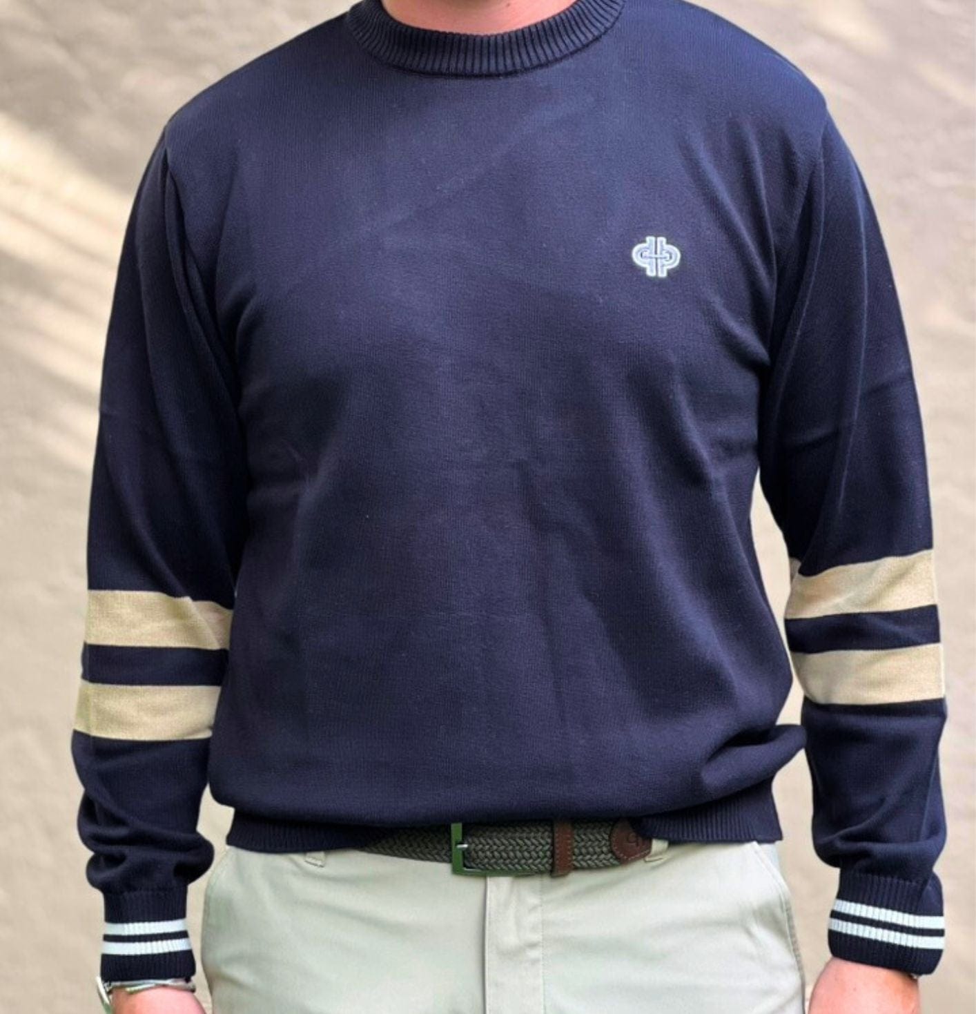 the bit equestrian brand Men's Shirts XXS / Black/creme stripes The Bit Equestrian Brand- Sweaters (Men's) equestrian team apparel online tack store mobile tack store custom farm apparel custom show stable clothing equestrian lifestyle horse show clothing riding clothes The Bit Equestrian Brand- Sweaters (Men's) horses equestrian tack store