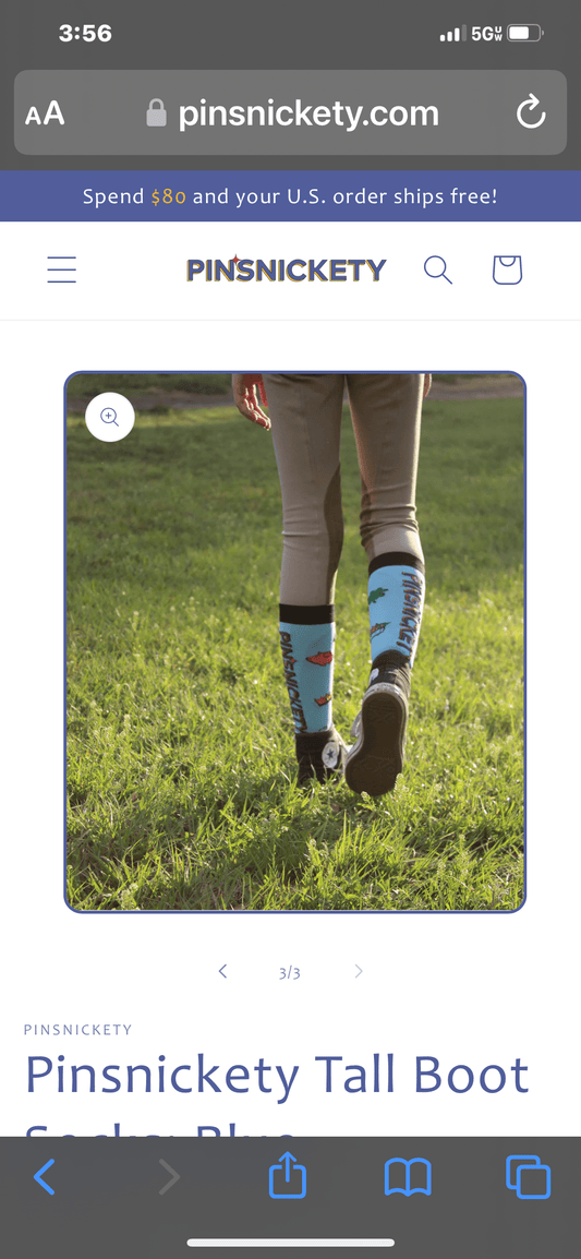 Pinsnickety Accessory Pinsnickety- Socks equestrian team apparel online tack store mobile tack store custom farm apparel custom show stable clothing equestrian lifestyle horse show clothing riding clothes horses equestrian tack store