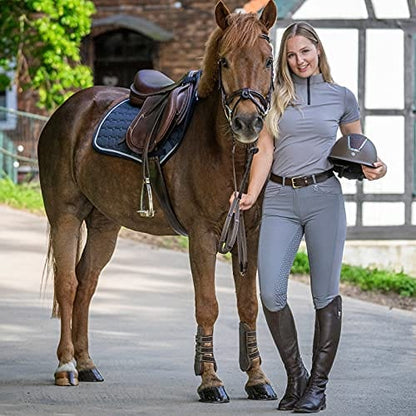 Horze Competition Shirt Horze- Saphira Womens Ventilated Training Show Shirt equestrian team apparel online tack store mobile tack store custom farm apparel custom show stable clothing equestrian lifestyle horse show clothing riding clothes horses equestrian tack store