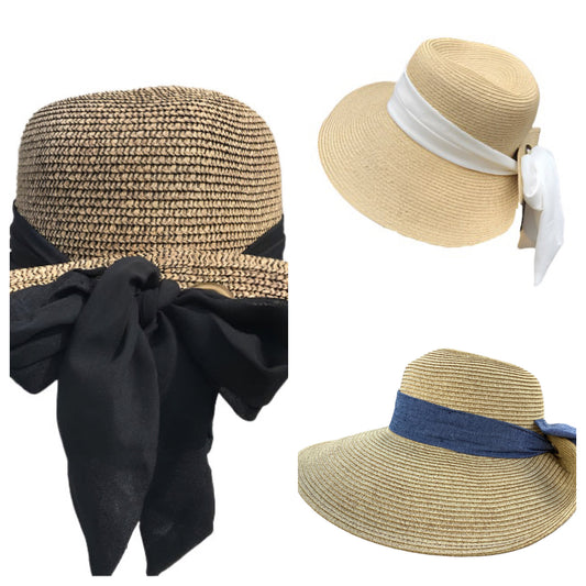 Island Girl Hats- Bonnet Roz Backless