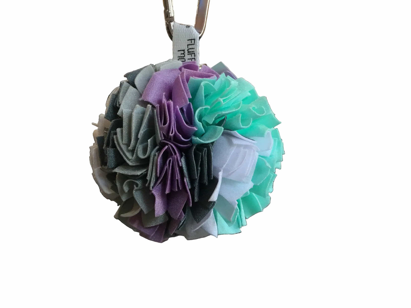Fluff Monkey Accessory White/Greys/Mint/Purple Fluff Monkey- Small equestrian team apparel online tack store mobile tack store custom farm apparel custom show stable clothing equestrian lifestyle horse show clothing riding clothes Fluff Monkey- Small horses equestrian tack store
