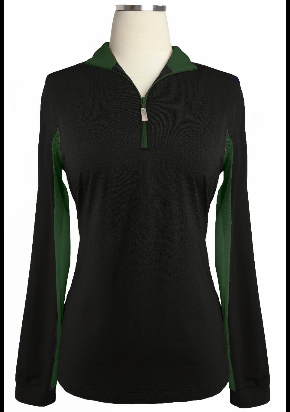 EIS Custom Team Shirts Black/Hunter Green EIS- Sunshirts XL equestrian team apparel online tack store mobile tack store custom farm apparel custom show stable clothing equestrian lifestyle horse show clothing riding clothes horses equestrian tack store