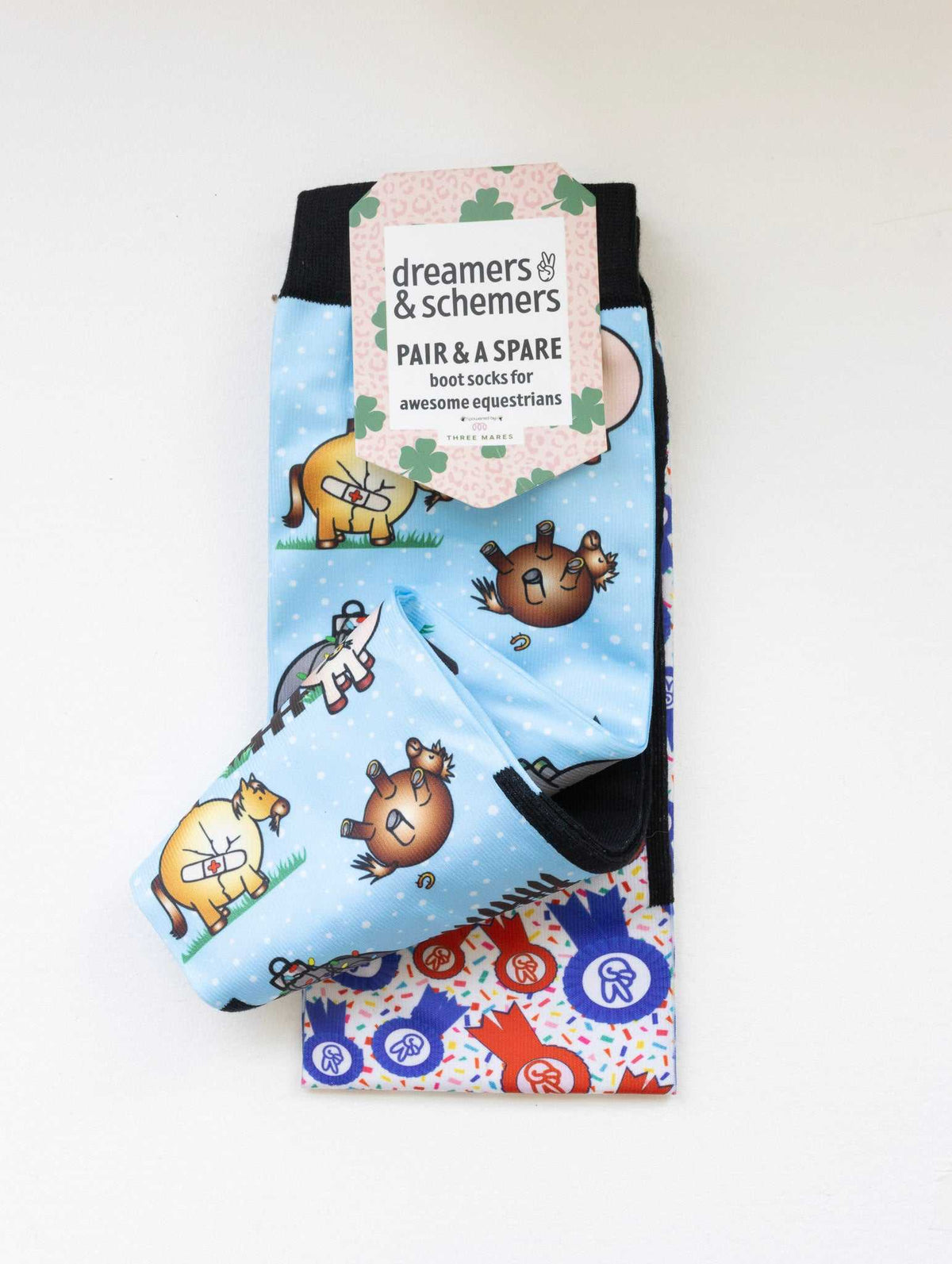 dreamers & schemers Boot Socks Dreamers & Schemers- Pasture Ornaments equestrian team apparel online tack store mobile tack store custom farm apparel custom show stable clothing equestrian lifestyle horse show clothing riding clothes Dreamers & Schemers- Pasture Ornaments horses equestrian tack store