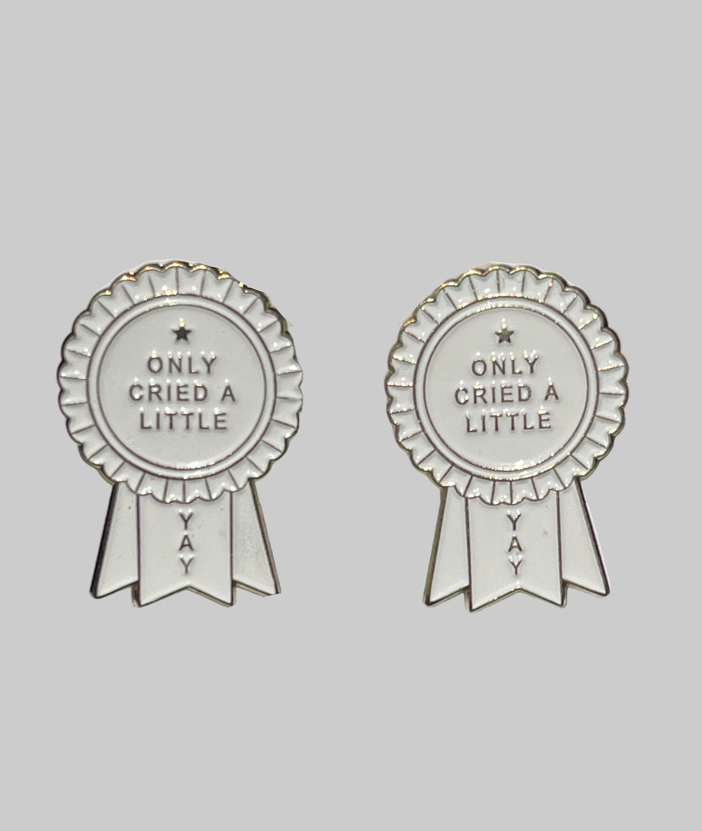 Long Spot Pins Only Cried A Little Long Spot Pins- Number Pins equestrian team apparel online tack store mobile tack store custom farm apparel custom show stable clothing equestrian lifestyle horse show clothing riding clothes Long Spot Pins- Number Pins horses equestrian tack store