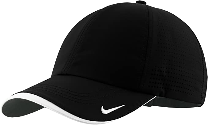 Nike 429467 Dri-Fit Swoosh Perforated Cap - Black