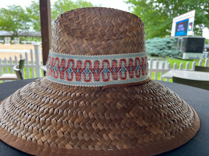 Island Girl Hats Pomegranate/Blues/Cream Island Girl Hat-Uptown equestrian team apparel online tack store mobile tack store custom farm apparel custom show stable clothing equestrian lifestyle horse show clothing riding clothes horses equestrian tack store