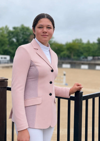 Hannah Childs women's show shirt Hannah Childs- Classica Show Coat (Mesh) equestrian team apparel online tack store mobile tack store custom farm apparel custom show stable clothing equestrian lifestyle horse show clothing riding clothes Hannah Childs- Classica Show Coat (Mesh) horses equestrian tack store
