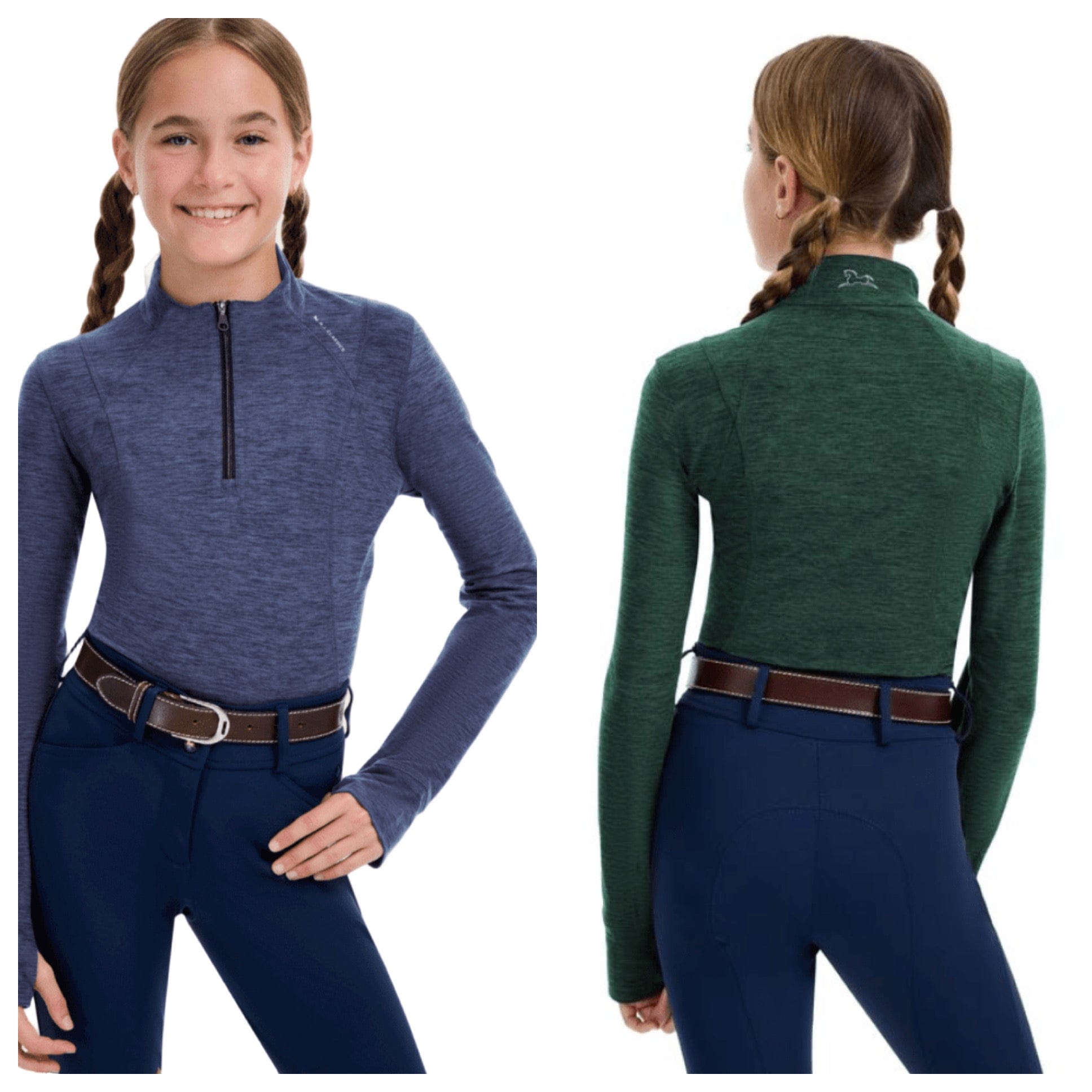 RJ Classics Youth Shirt RJ Classics- Logan Jr Schooling Shirt equestrian team apparel online tack store mobile tack store custom farm apparel custom show stable clothing equestrian lifestyle horse show clothing riding clothes RJ Classics- Logan Jr Schooling Shirt horses equestrian tack store