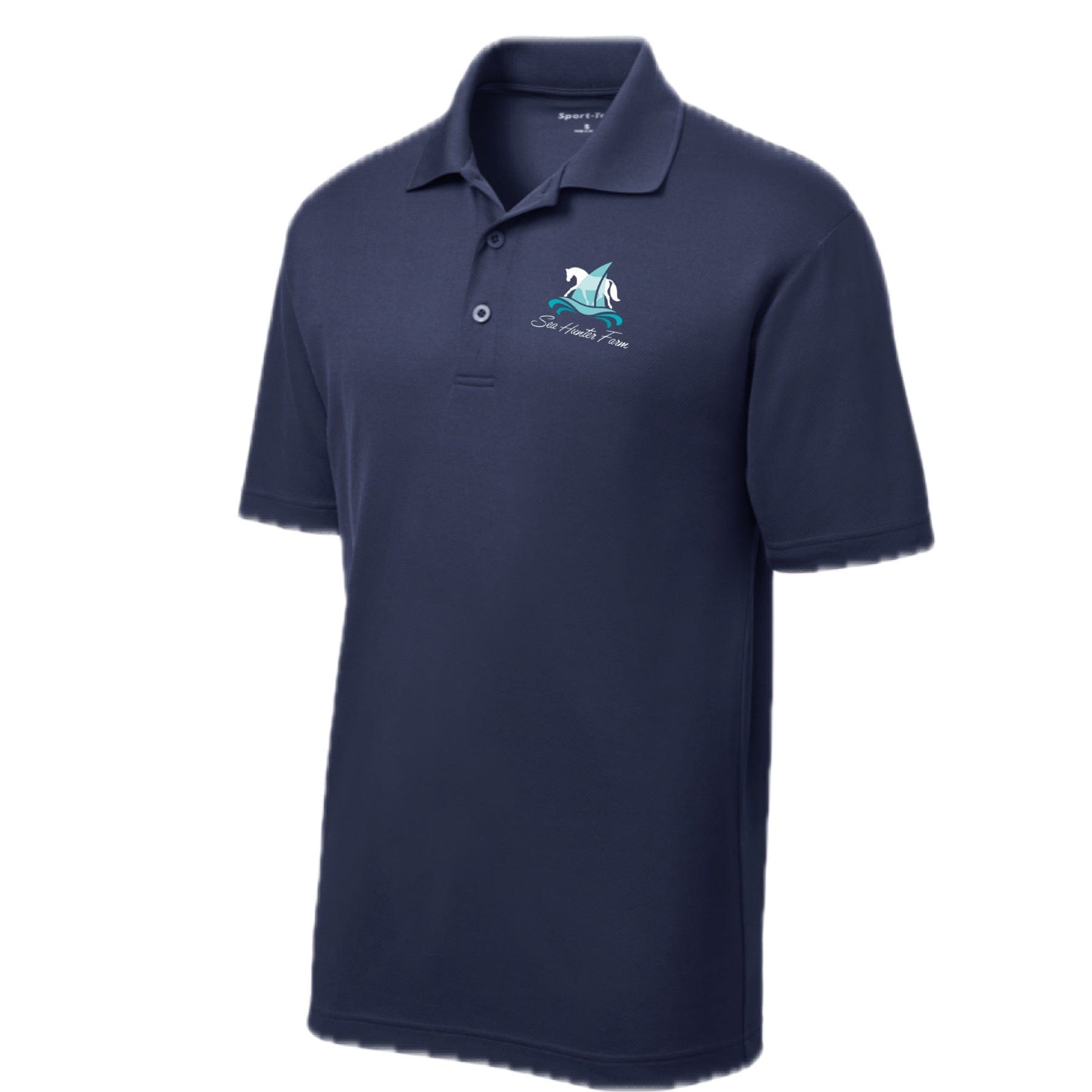 Equestrian Team Apparel Sea Hunter Farm Polo Shirt equestrian team apparel online tack store mobile tack store custom farm apparel custom show stable clothing equestrian lifestyle horse show clothing riding clothes horses equestrian tack store