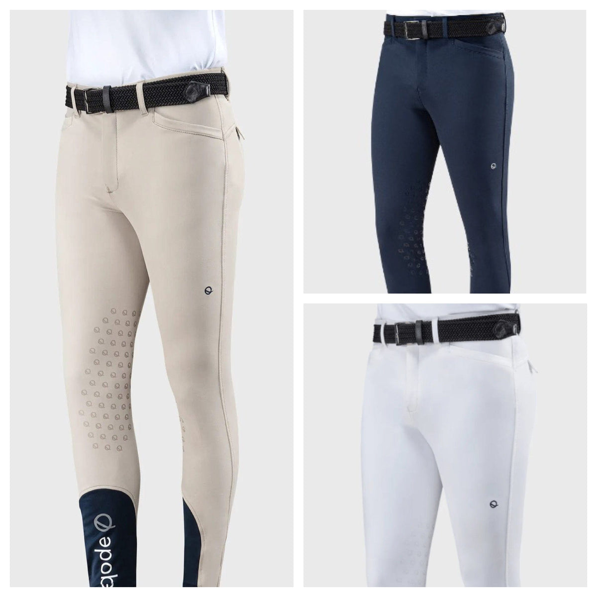EQODE By Equiline Breeches EQODE- Men's Breeches w/Knee Grip equestrian team apparel online tack store mobile tack store custom farm apparel custom show stable clothing equestrian lifestyle horse show clothing riding clothes horses equestrian tack store