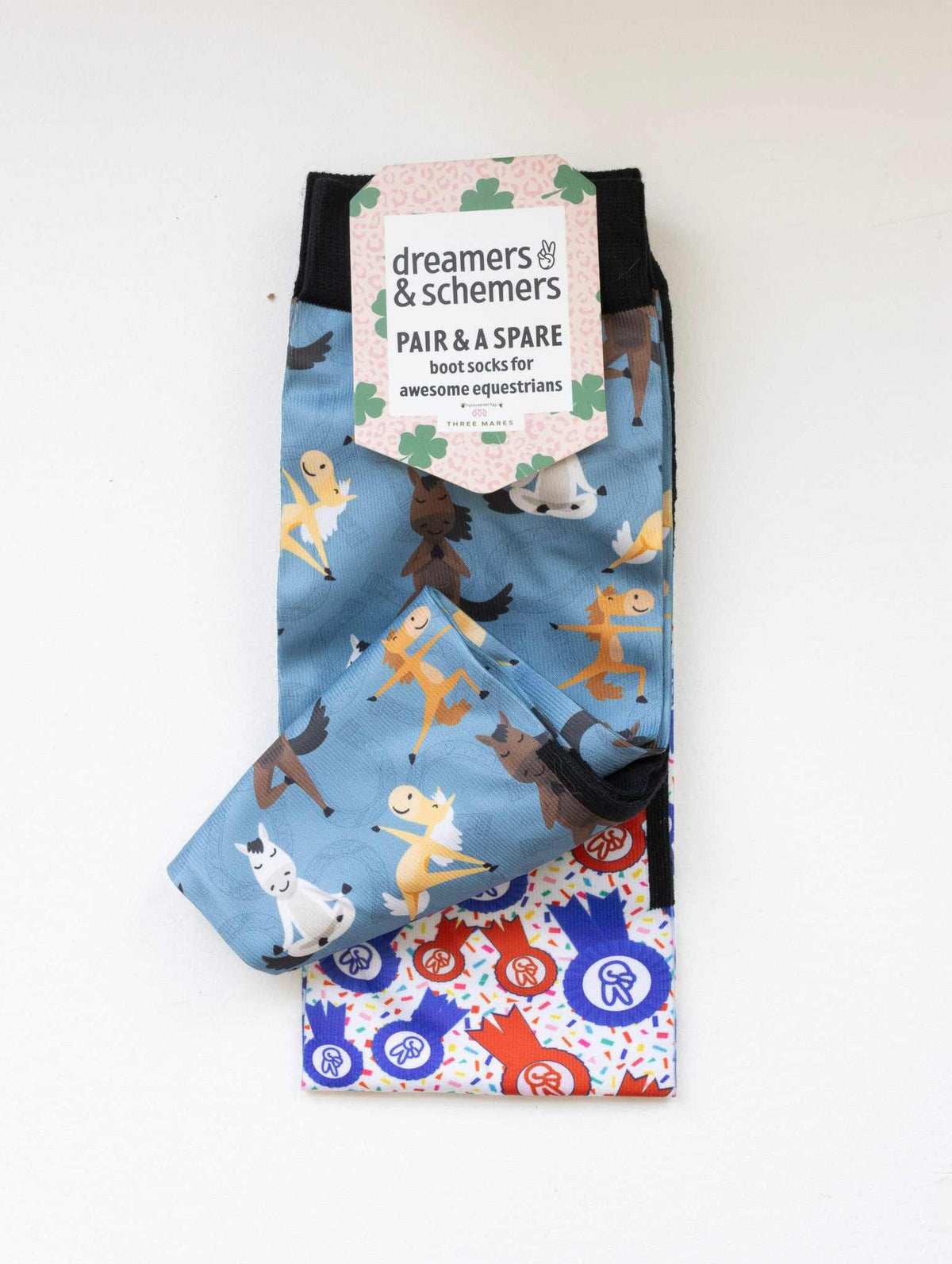 dreamers & schemers Boot Socks Dreamers & Schemers- Pony Pilates equestrian team apparel online tack store mobile tack store custom farm apparel custom show stable clothing equestrian lifestyle horse show clothing riding clothes Dreamers & Schemers- Pony Pilates horses equestrian tack store