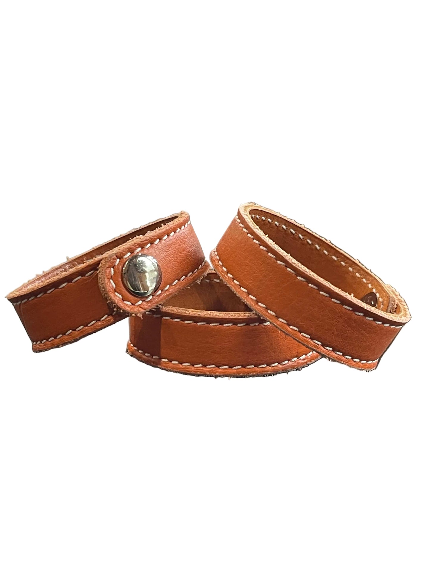 Equestrian Team Apparel Accessory Brown / 6.75" Chuck Leather Bracelet equestrian team apparel online tack store mobile tack store custom farm apparel custom show stable clothing equestrian lifestyle horse show clothing riding clothes Chuck Leather Bracelet horses equestrian tack store