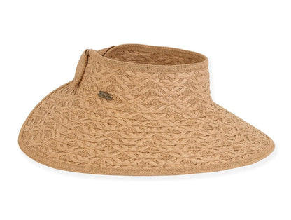 Island Girl Hats Tan (weave) Island Girl Hats- Visor Rollup equestrian team apparel online tack store mobile tack store custom farm apparel custom show stable clothing equestrian lifestyle horse show clothing riding clothes horses equestrian tack store