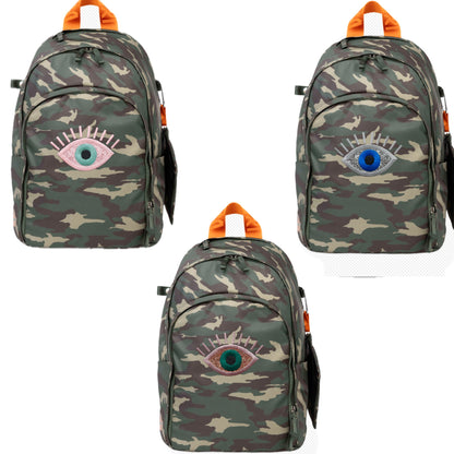 Veltri- Helmet Backpack Regular Size (Evil Eye)