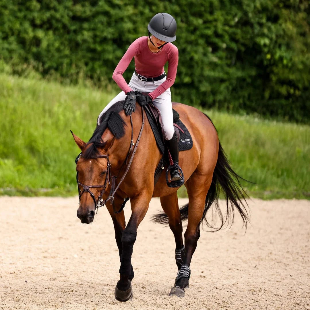 TKEQ Women's Casual Shirt TKEQ- Kennedy Seamless Long Sleeve Shirt- (Primrose) equestrian team apparel online tack store mobile tack store custom farm apparel custom show stable clothing equestrian lifestyle horse show clothing riding clothes TKEQ- Kennedy Seamless Long Sleeve Shirt- (Primrose) horses equestrian tack store