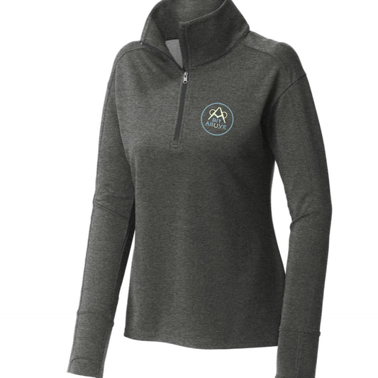 A Bit Above- 1/4 Zip Pullover