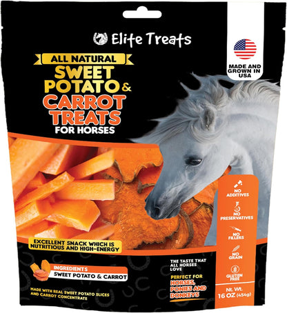 elite treats horse treats 8 oz / Sweet Potato and Carrot Elite Treats- Horse equestrian team apparel online tack store mobile tack store custom farm apparel custom show stable clothing equestrian lifestyle horse show clothing riding clothes Elite Treats- Horse horses equestrian tack store