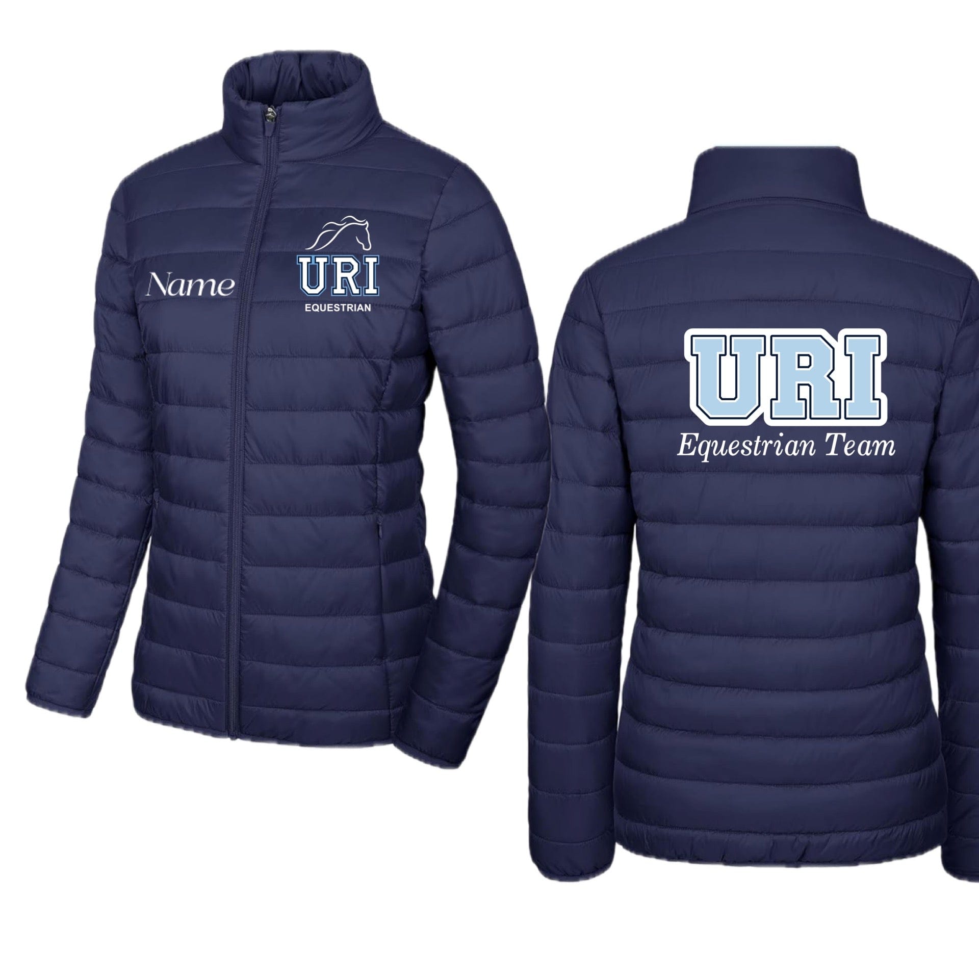 Equestrian Team Apparel URI Equestrian Team Puffy Jacket equestrian team apparel online tack store mobile tack store custom farm apparel custom show stable clothing equestrian lifestyle horse show clothing riding clothes URI Equestrian Team Puffy Jacket horses equestrian tack store