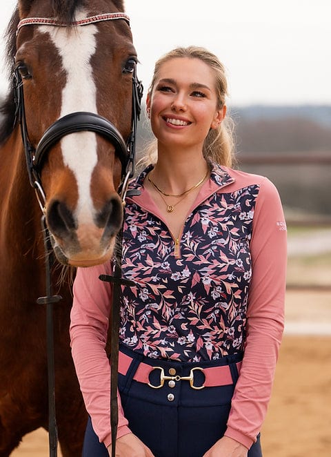 Novella Equestrian Apparel & Accessories Novella Equestrian- The Leah (Long Sleeve) equestrian team apparel online tack store mobile tack store custom farm apparel custom show stable clothing equestrian lifestyle horse show clothing riding clothes horses equestrian tack store