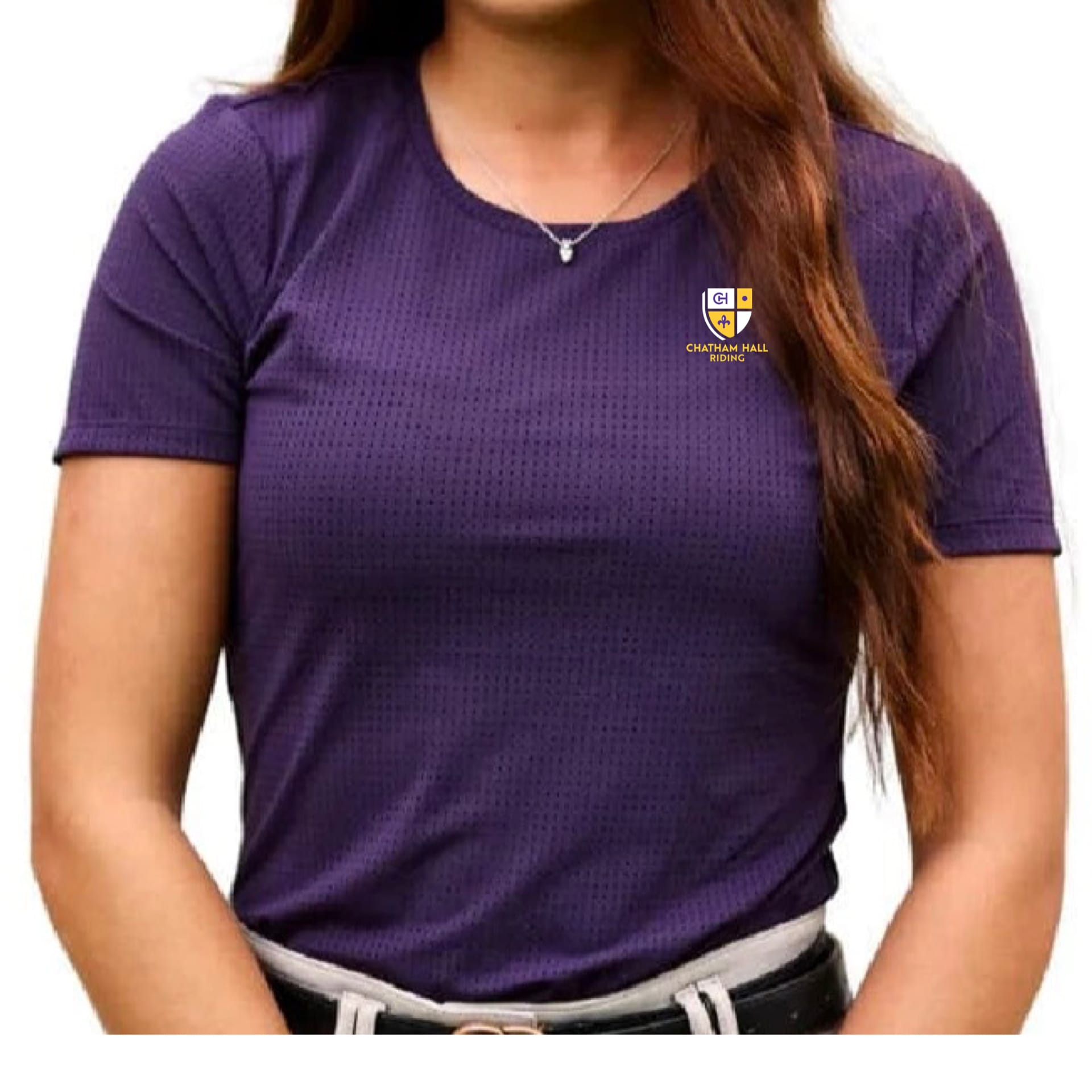 Equestrian Team Apparel Custom Team Jackets Chatham Hall Riding- Perforated Shirts equestrian team apparel online tack store mobile tack store custom farm apparel custom show stable clothing equestrian lifestyle horse show clothing riding clothes Chatham Hall Riding- Perforated Shirts horses equestrian tack store