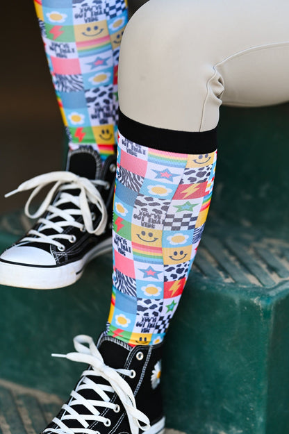 Dreamers & Schemers Socks Dreamers & Schemers- 90's equestrian team apparel online tack store mobile tack store custom farm apparel custom show stable clothing equestrian lifestyle horse show clothing riding clothes horses equestrian tack store