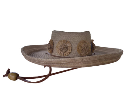 Island Girl Hats Island Girl Hats- Raffia Roses equestrian team apparel online tack store mobile tack store custom farm apparel custom show stable clothing equestrian lifestyle horse show clothing riding clothes horses equestrian tack store