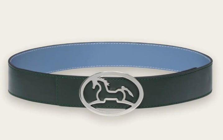 RJ Classics XS / Forest/Flint RJ Classics- Bobbie Reversible Belt equestrian team apparel online tack store mobile tack store custom farm apparel custom show stable clothing equestrian lifestyle horse show clothing riding clothes RJ Classics- Bobbie Reversible Belt horses equestrian tack store
