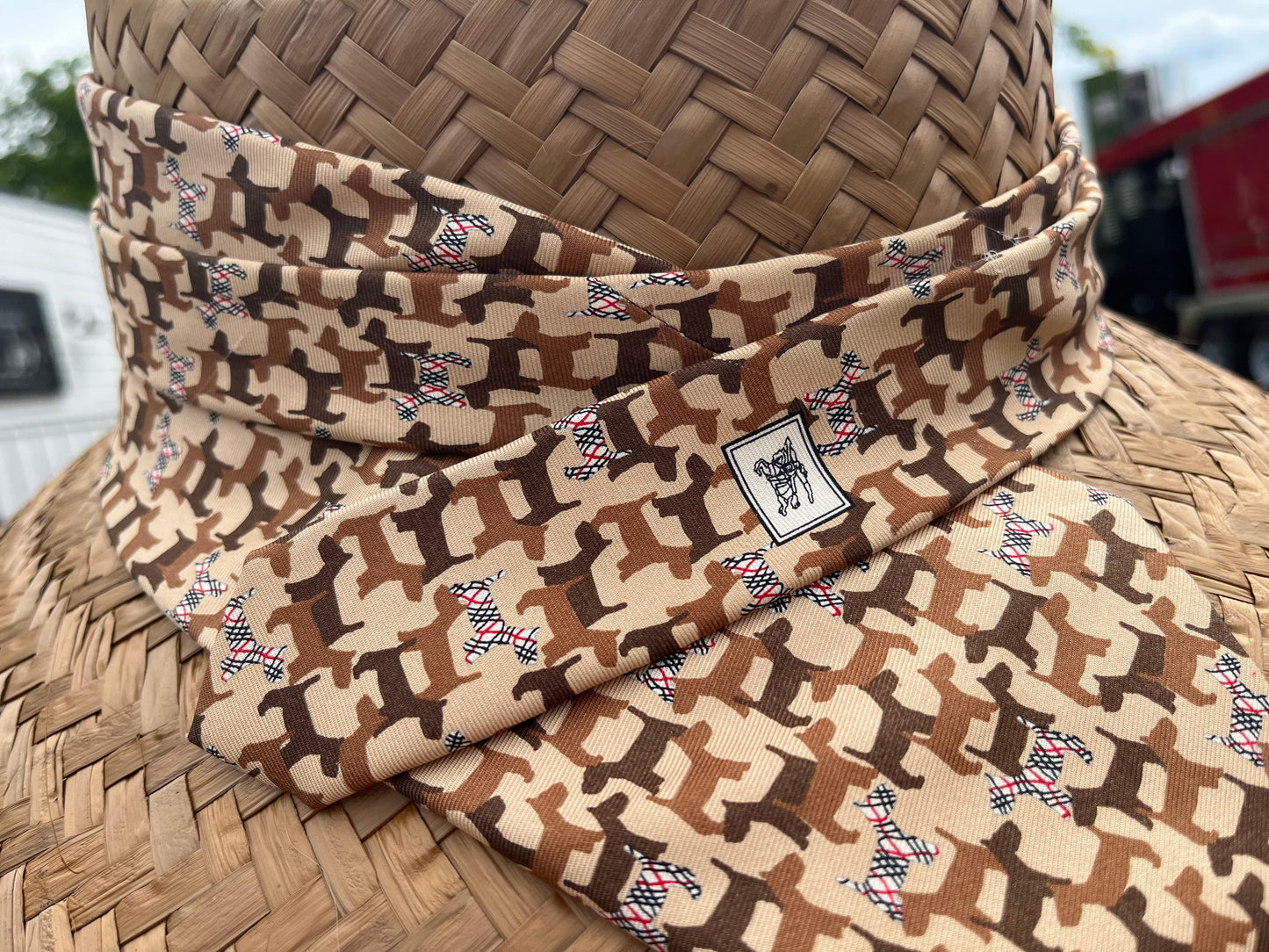 Island Girl Hats Island Girl Hat- Burberry (Schnauzers) equestrian team apparel online tack store mobile tack store custom farm apparel custom show stable clothing equestrian lifestyle horse show clothing riding clothes horses equestrian tack store