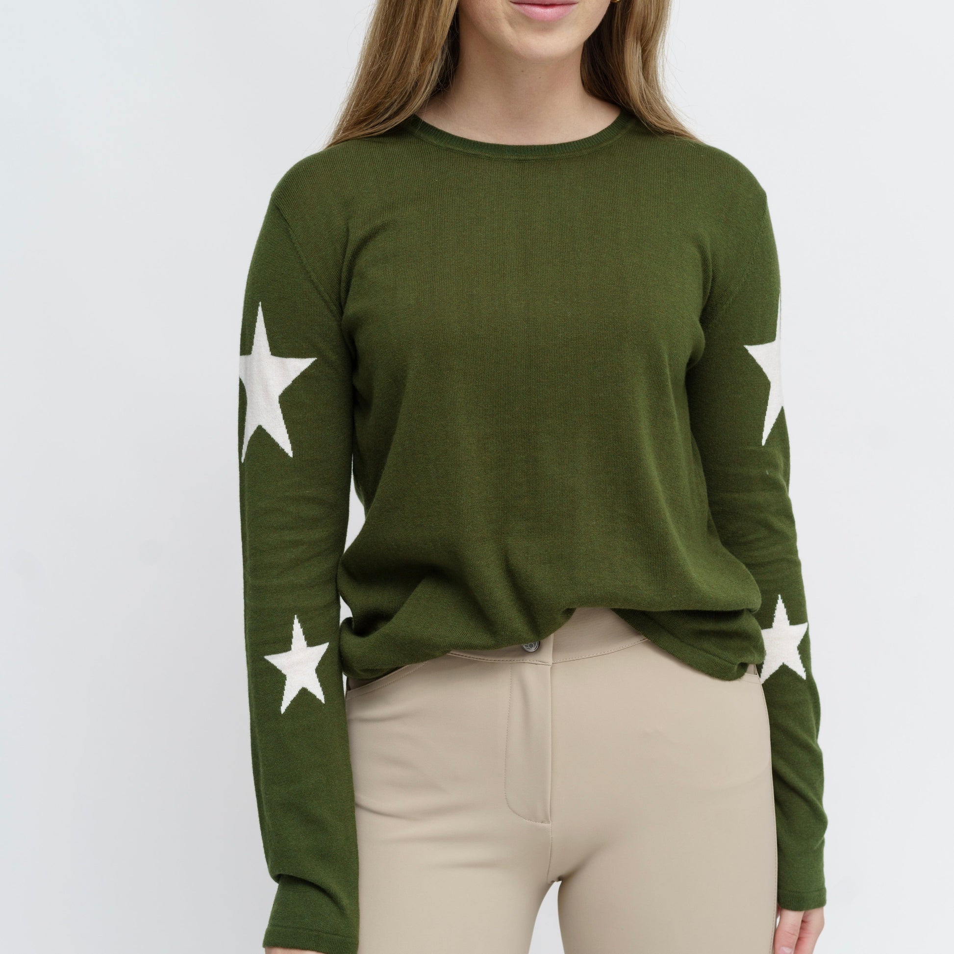 TKEQ sweater XS / Wall Street Green TKEQ- Sweater (Galaxy) equestrian team apparel online tack store mobile tack store custom farm apparel custom show stable clothing equestrian lifestyle horse show clothing riding clothes TKEQ- Sweater (Galaxy) horses equestrian tack store