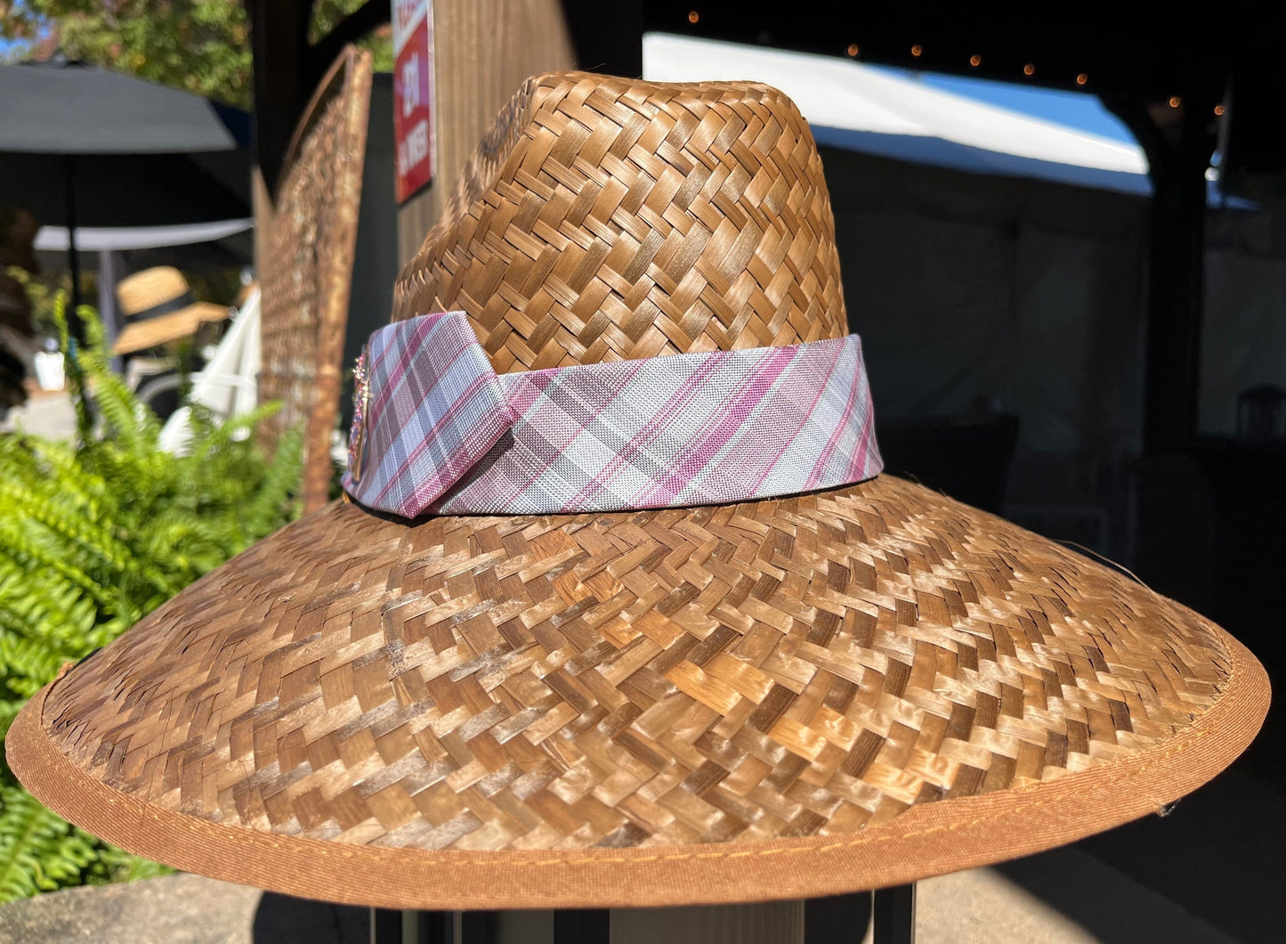 Island Girl Hats Island Girl Hat- Plaid Pink Pony equestrian team apparel online tack store mobile tack store custom farm apparel custom show stable clothing equestrian lifestyle horse show clothing riding clothes horses equestrian tack store