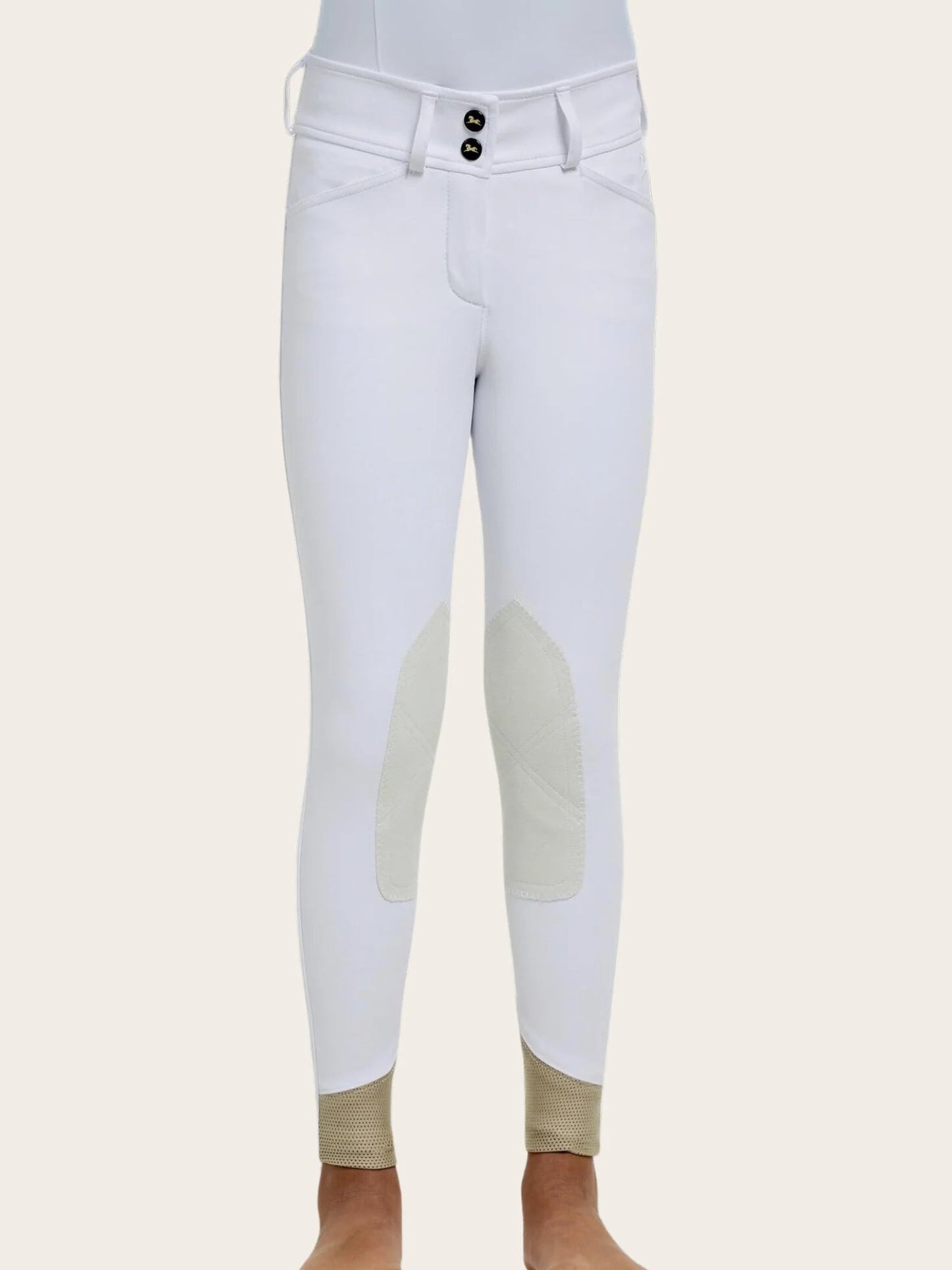 RJ Classics- Avery Girls Breeches Whites