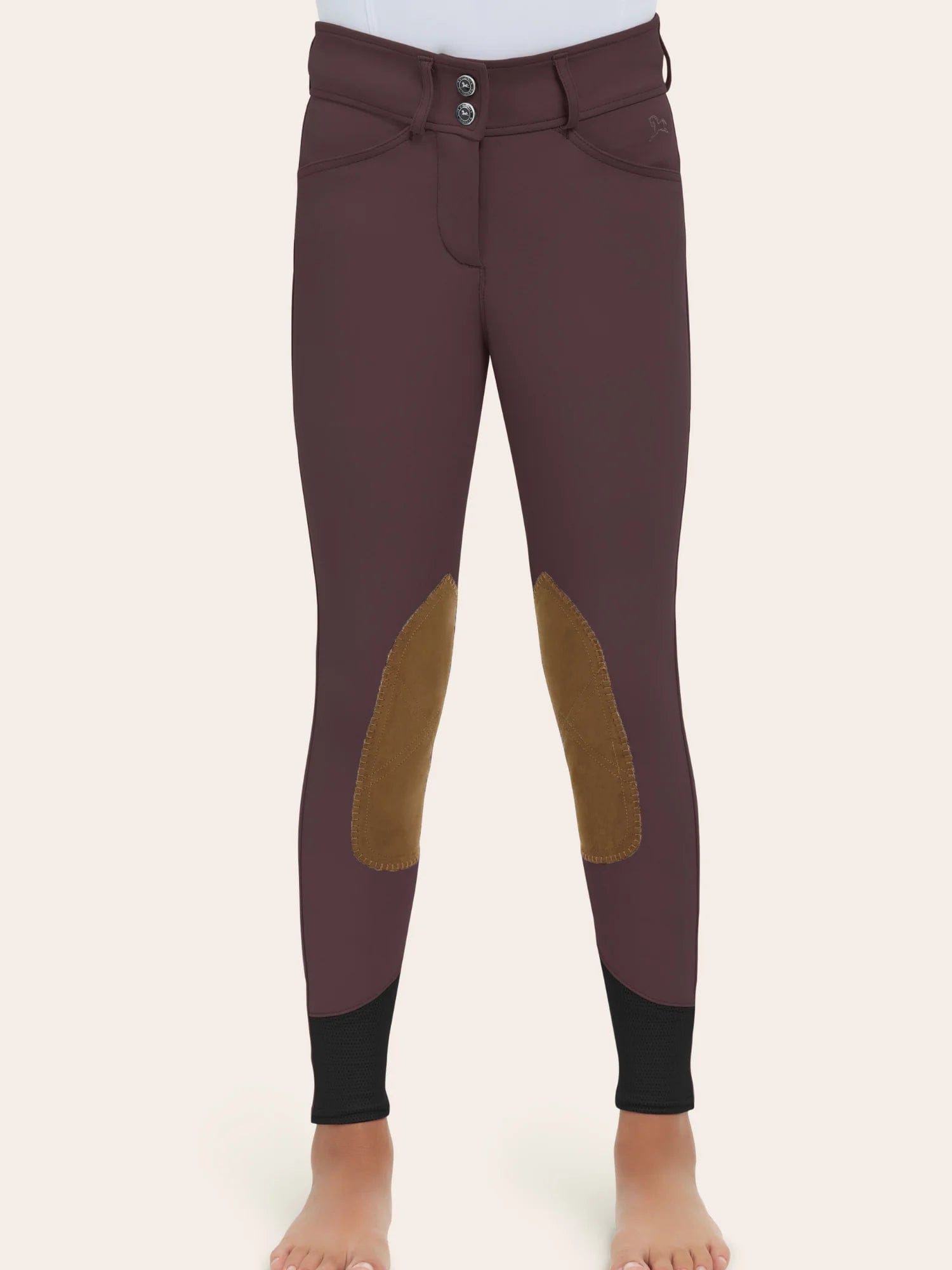 RJ Classics Breeches 8 / Grape Wine RJ Classics- Avery Girls Breeches equestrian team apparel online tack store mobile tack store custom farm apparel custom show stable clothing equestrian lifestyle horse show clothing riding clothes horses equestrian tack store