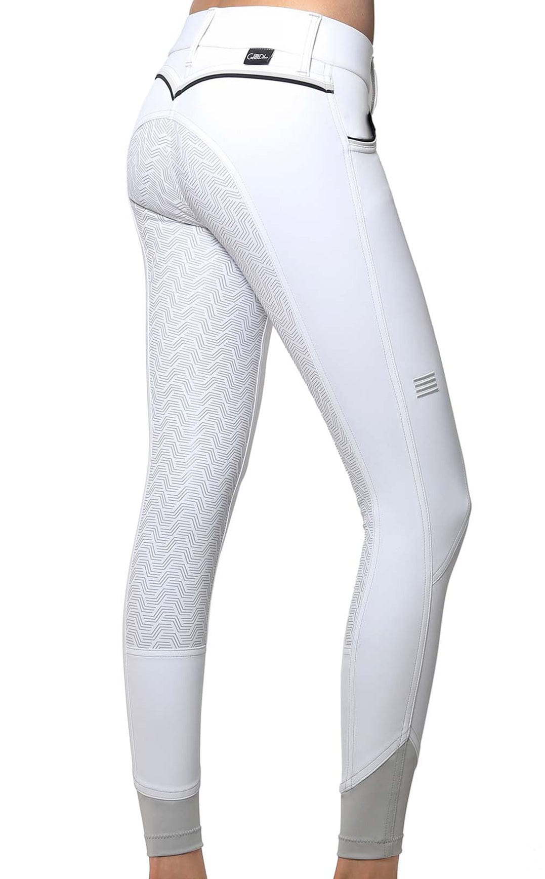 GhoDho Breeches GhoDho- Adena T-600 Full Seat Breeches White equestrian team apparel online tack store mobile tack store custom farm apparel custom show stable clothing equestrian lifestyle horse show clothing riding clothes horses equestrian tack store