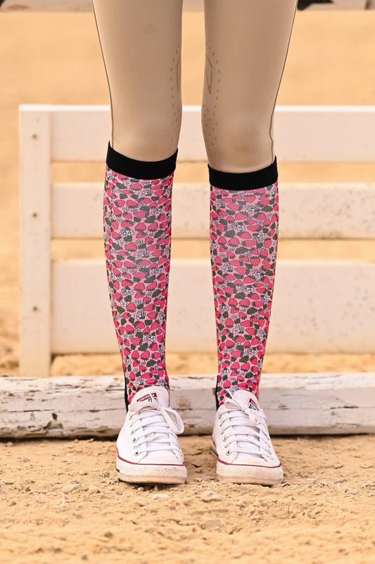 Dreamers & Schemers Socks Dreamers & Schemers- Berry Best equestrian team apparel online tack store mobile tack store custom farm apparel custom show stable clothing equestrian lifestyle horse show clothing riding clothes horses equestrian tack store