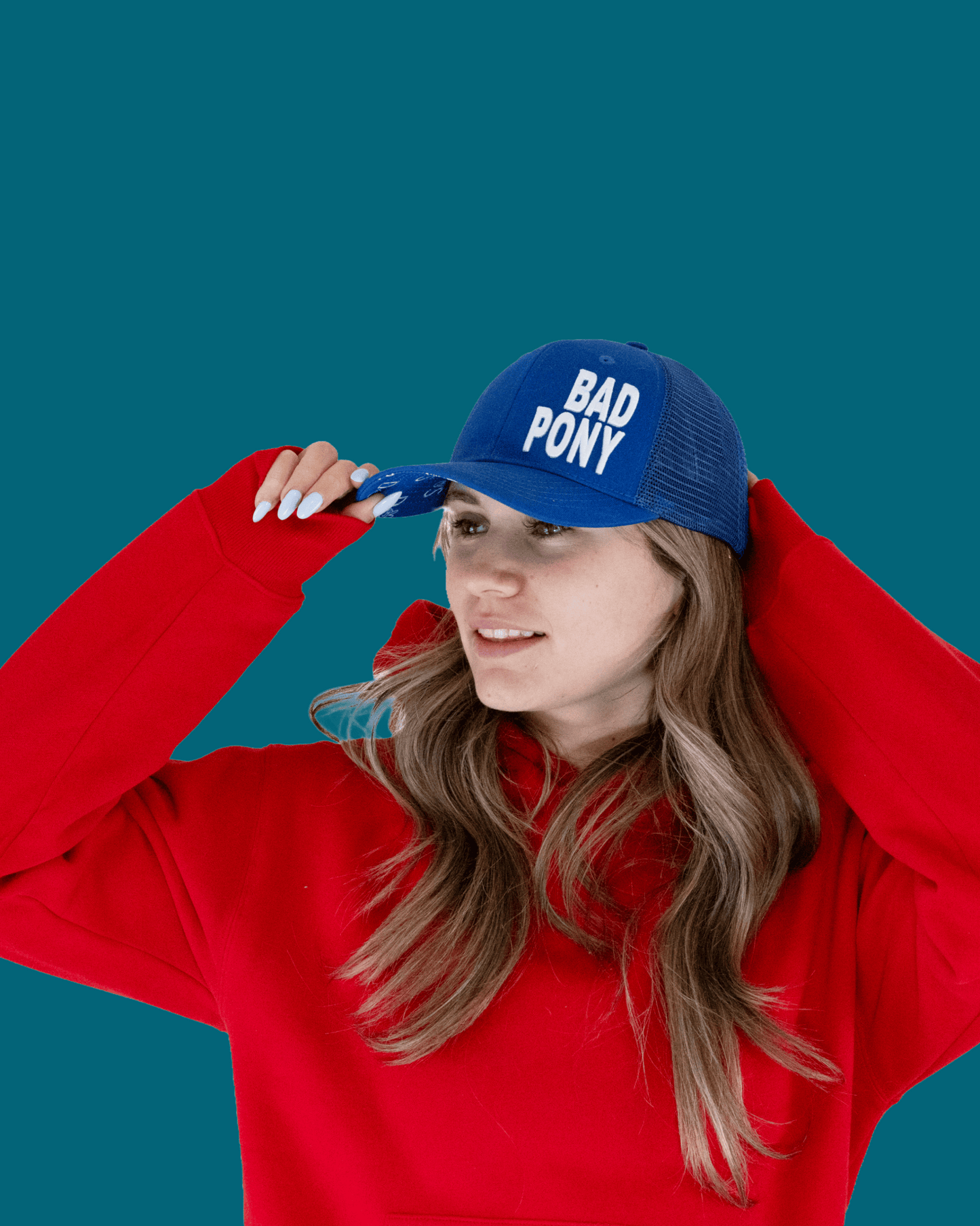 Dreamers & Schemers Hats Bad Pony Dreamers & Schemers- Trucker Hat equestrian team apparel online tack store mobile tack store custom farm apparel custom show stable clothing equestrian lifestyle horse show clothing riding clothes Dreamers & Schemers- Trucker Hat horses equestrian tack store
