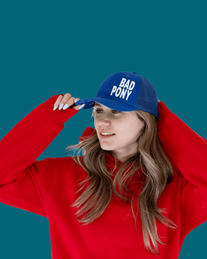 Dreamers & Schemers Hats Bad Pony Dreamers & Schemers- Trucker Hat equestrian team apparel online tack store mobile tack store custom farm apparel custom show stable clothing equestrian lifestyle horse show clothing riding clothes Dreamers & Schemers- Trucker Hat horses equestrian tack store