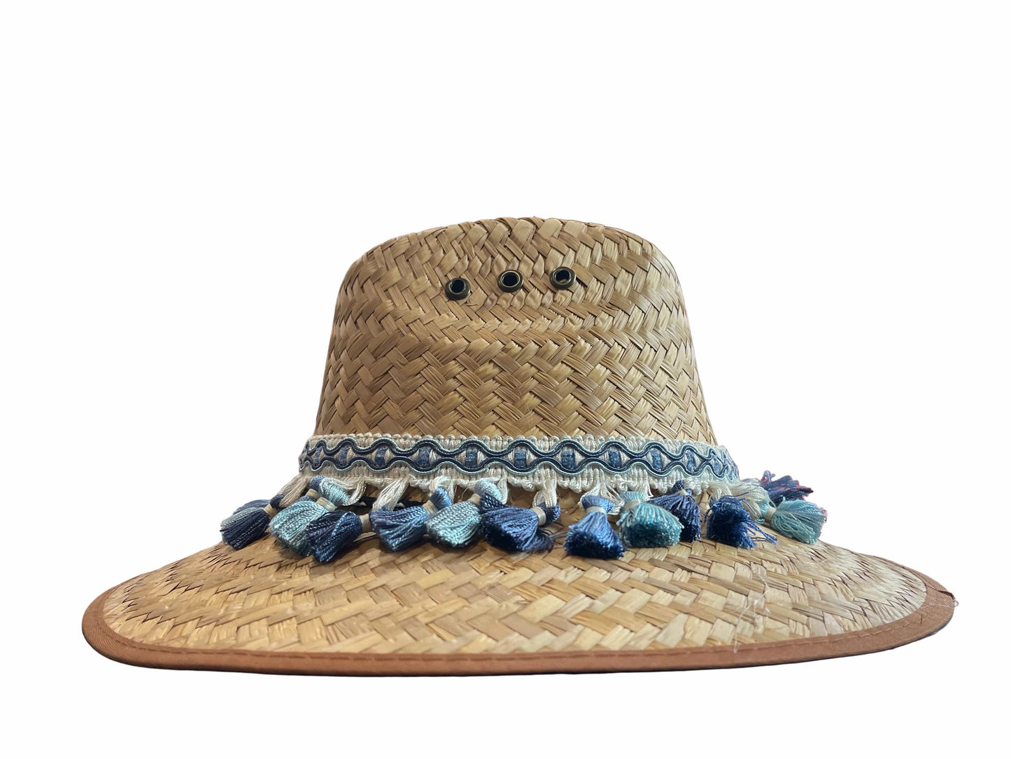 Island Girl Hats Hats Ocean Blues / Regular Brim Island Girl Hats- Tassels equestrian team apparel online tack store mobile tack store custom farm apparel custom show stable clothing equestrian lifestyle horse show clothing riding clothes Island Girl Hats- Tassels horses equestrian tack store