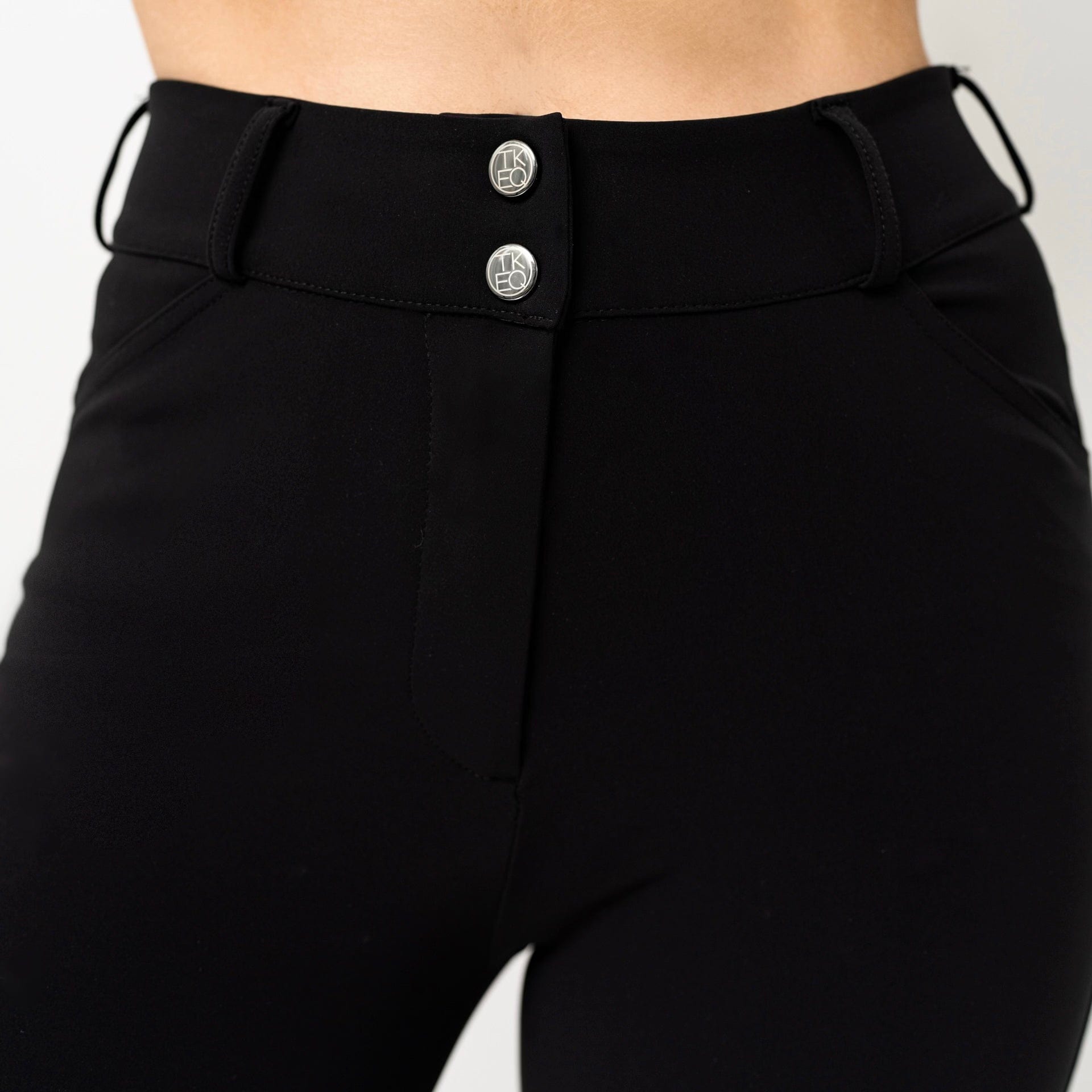 TKEQ TKEQ Athlete Breeches - Classic Black equestrian team apparel online tack store mobile tack store custom farm apparel custom show stable clothing equestrian lifestyle horse show clothing riding clothes horses equestrian tack store