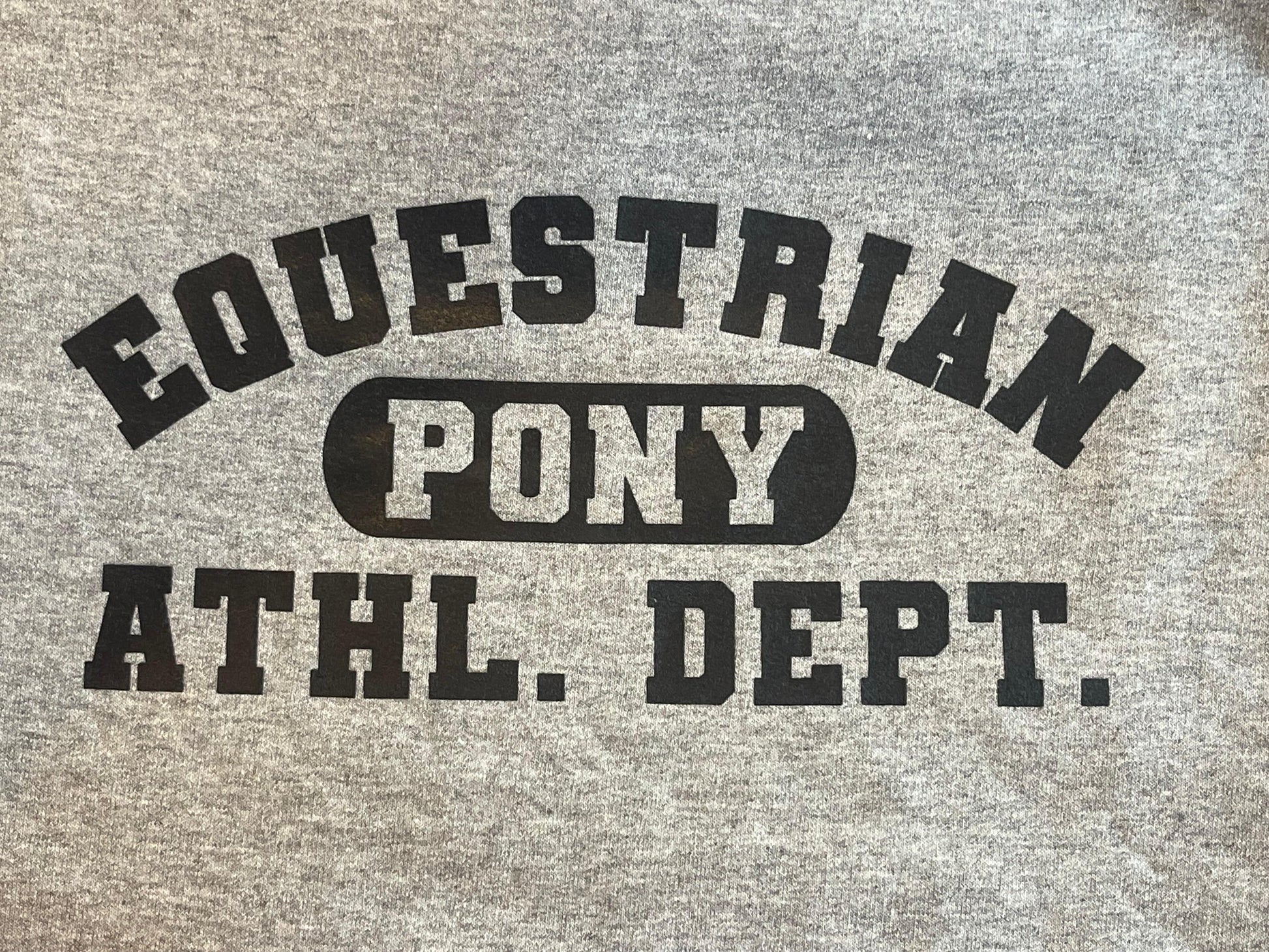 TKEQ Sweatshirt Adult XL / Pony TKEQ- Sweatshirt Athletic Department equestrian team apparel online tack store mobile tack store custom farm apparel custom show stable clothing equestrian lifestyle horse show clothing riding clothes horses equestrian tack store