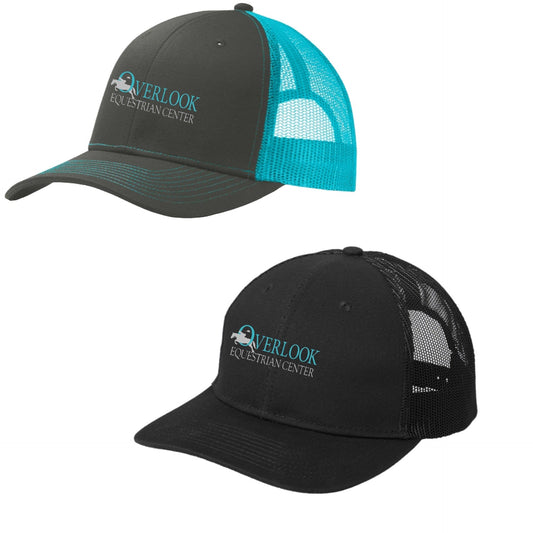 Equestrian Team Apparel Overlook Equestrian Center Trucker Cap equestrian team apparel online tack store mobile tack store custom farm apparel custom show stable clothing equestrian lifestyle horse show clothing riding clothes Overlook Equestrian Center Trucker Cap horses equestrian tack store