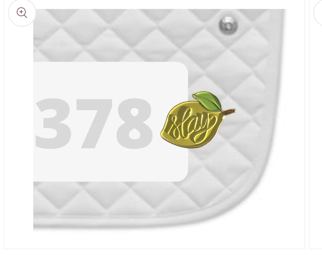 DBC Slay Lemonade DBC- Number Pin Charms equestrian team apparel online tack store mobile tack store custom farm apparel custom show stable clothing equestrian lifestyle horse show clothing riding clothes DBC- Number Pin Charms horses equestrian tack store