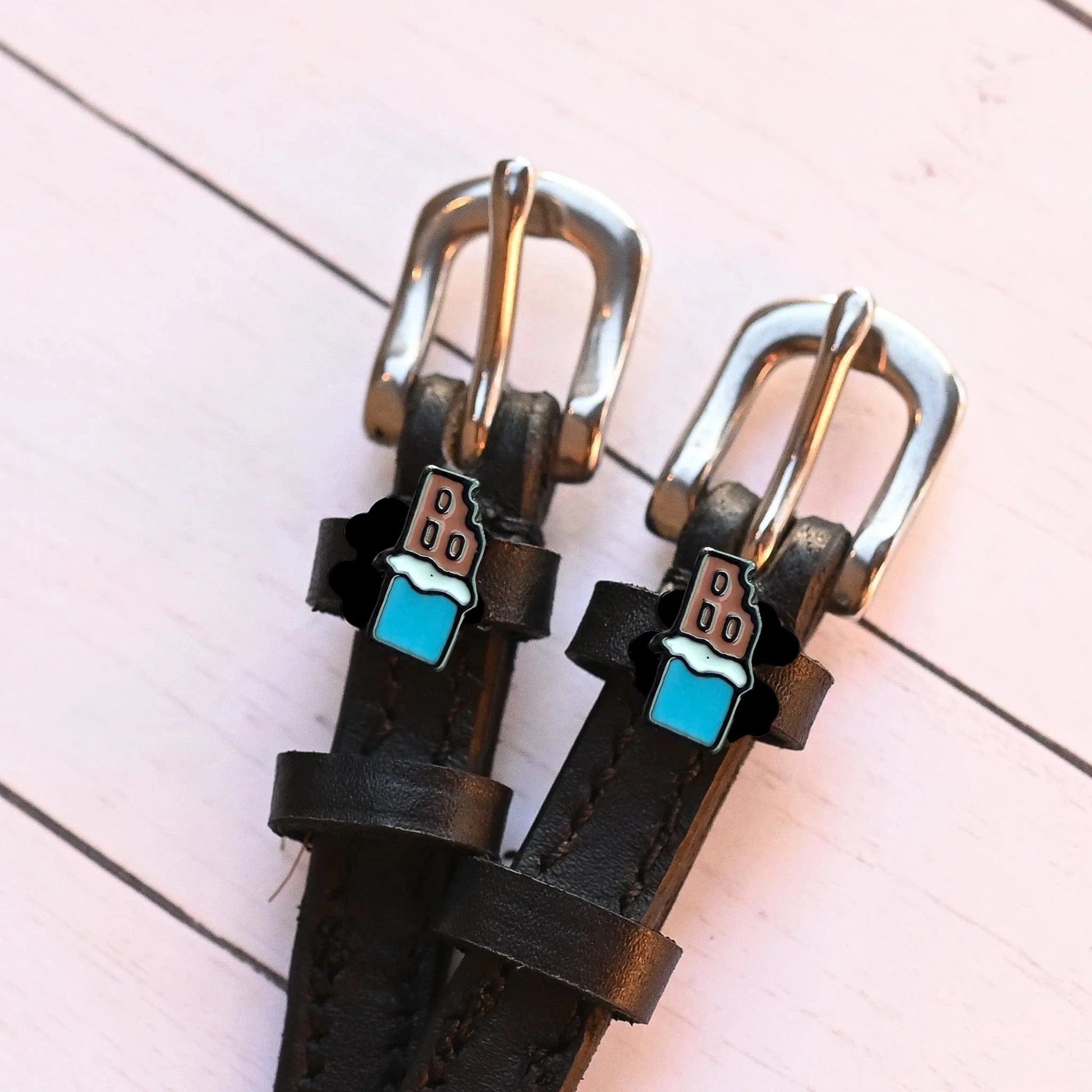 ManeJane Spur Straps Spur Straps- Chocolate Bar equestrian team apparel online tack store mobile tack store custom farm apparel custom show stable clothing equestrian lifestyle horse show clothing riding clothes ManeJane Frogger Spur Straps horses equestrian tack store