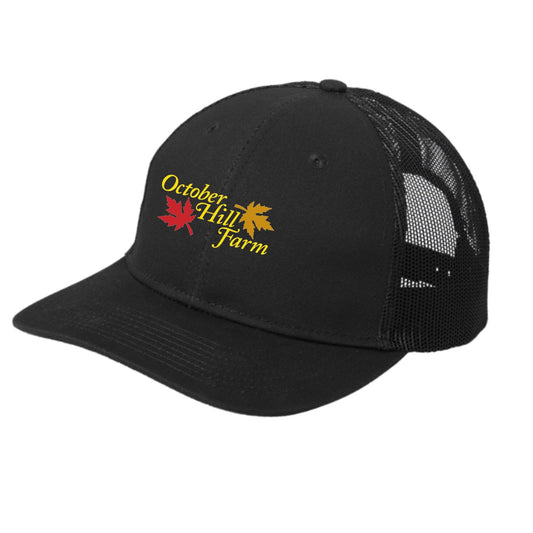 Equestrian Team Apparel October Hill Farm Trucker Cap equestrian team apparel online tack store mobile tack store custom farm apparel custom show stable clothing equestrian lifestyle horse show clothing riding clothes horses equestrian tack store