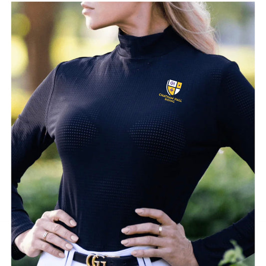 Equestrian Team Apparel Custom Team Jackets Chatham Hall Riding- Perforated Shirts equestrian team apparel online tack store mobile tack store custom farm apparel custom show stable clothing equestrian lifestyle horse show clothing riding clothes Chatham Hall Riding- Perforated Shirts horses equestrian tack store
