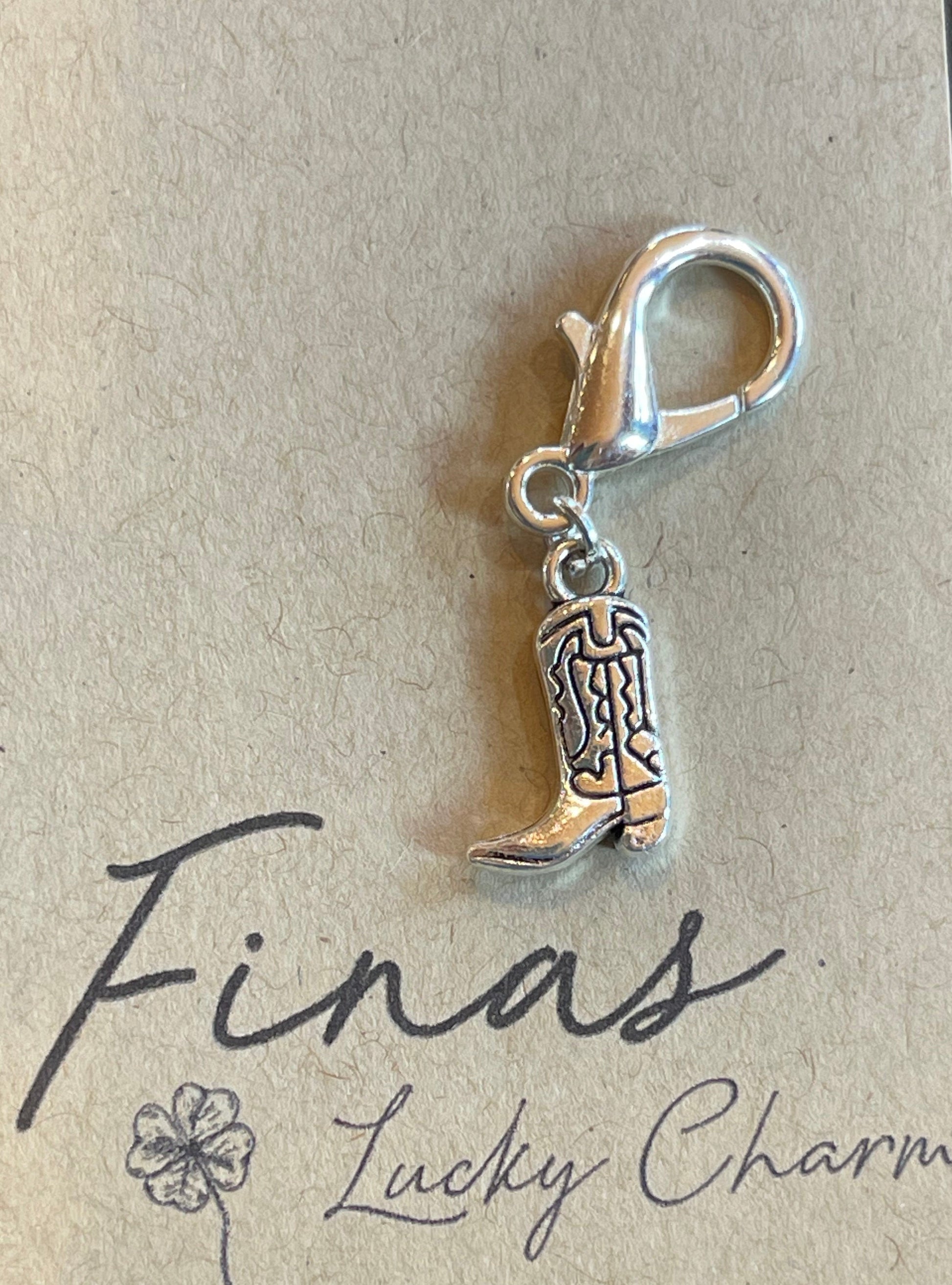 Fina's Lucky Charm charm Fina's Lucky Charm equestrian team apparel online tack store mobile tack store custom farm apparel custom show stable clothing equestrian lifestyle horse show clothing riding clothes horses equestrian tack store