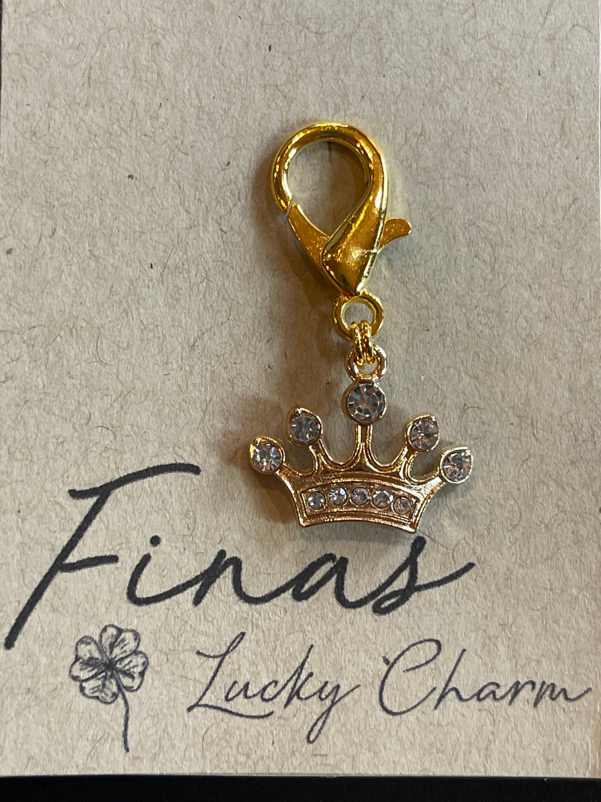 Fina's Lucky Charm charm Fina's Lucky Charm equestrian team apparel online tack store mobile tack store custom farm apparel custom show stable clothing equestrian lifestyle horse show clothing riding clothes horses equestrian tack store